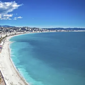 Riviera: Hyper-central With Sea-view Balcony , Nice France